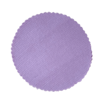 ROUND JAR GAUZE CLOTH LILAC 12cm x 20pcs