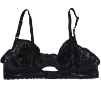 ALINE BLACK LACE BRA 2