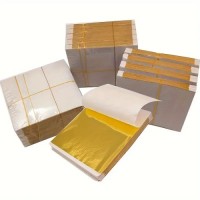 GOLD FOIL TISSUE  8,6x9,6cm  100 pcs