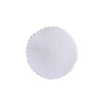 ROUND JAR GAUZE CLOTH WHITE 10cm x 100pcs