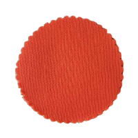 ROUND JAR GAUZE CLOTH ORANGE 12cm x 100pcs