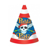 PIRATE PARTY HATS AMSCAN 8pcs