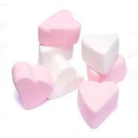 MARSHMALLOWS MINI HEART TOPPINGS 1Kg