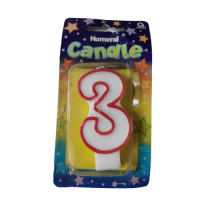 BIRTHDAY CANDLE No 3