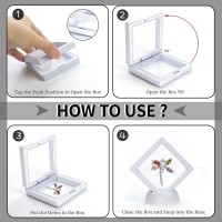 WHITE TRANSPARENT JEWELRY STORAGE BOX WITH DURABLE PE FILM 7