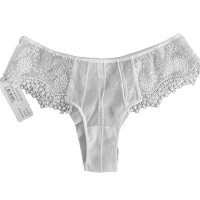 LUNA MEDALLION BOXER SLIP WHITE 1