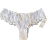 LUNA MEDALLION BOXER SLIP WHITE 2