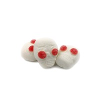 MARSHMALLOWS WHITE SKULLS WITH RED EYES 900gr