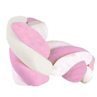 MARSHMALLOW TWIST PINK-WHITE 1Kg