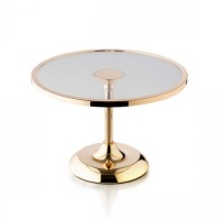 METAL GOLD CAKE STAND BASE