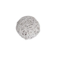 WHITE BAMBOO BALL 10cm