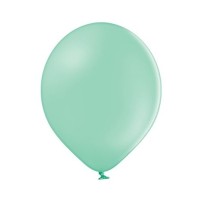 LATEX MINT BALLOONS 25.4cm  8TEM