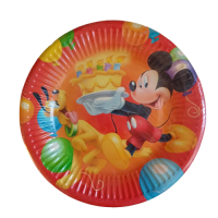 MICKEY PARTY PLATES 19.5cm 10pcs