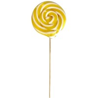 LOLLIPOP YELLOW WHITE 90gr