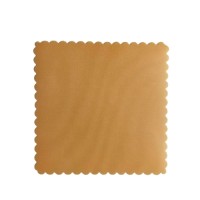 SQUARE JAR SATIN GOLD FABRIC 12cm x 100pcs