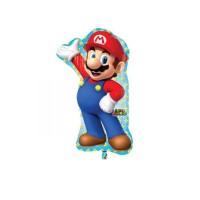 Super shape Super Mario foil balloon 55 x 83 cm