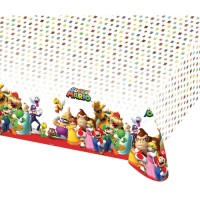 Super Mario plastic table cover  1.8 X 1.2 m