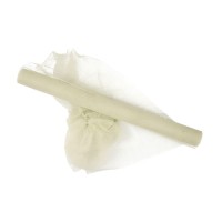 TULLE ROLL IVORY 70x20m