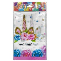 UNICORN PARTY TABLE CLOTH 180x108cm