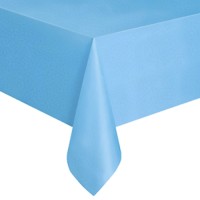 PARTY PLASTIC TABLE CLOTH L.BLUE 137x183cm 2