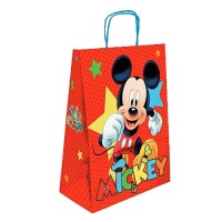 ΤΣΑΝΤΑ ΔΩΡΟΥ ΧΑΡΤΙΝΗ MICKEY MOUSE 40cm 40x32x14cm 25TEM