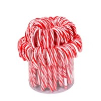 CHRISTMAS CANDY CANES RED WHITE 12gr x 72pcs