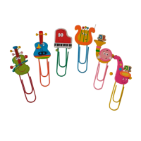 WOODEN MUSIC INSTRUMENT CLIPS 15cm