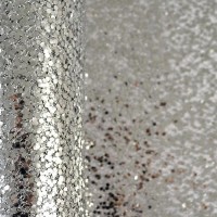 FABRIC CONFETTI SEQUIN SILVER 5m